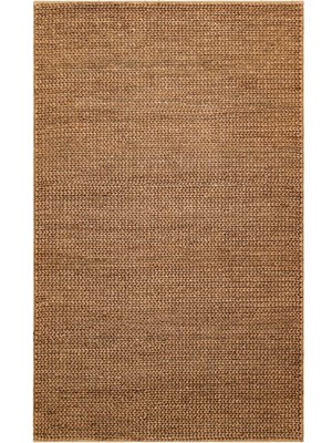 Carpetdocia Baccarat Jüt %100 Naturel Oturma Odası Koridor Antre Mutfak Balkon El Dokuma Hasır Halı Bac Brown-4