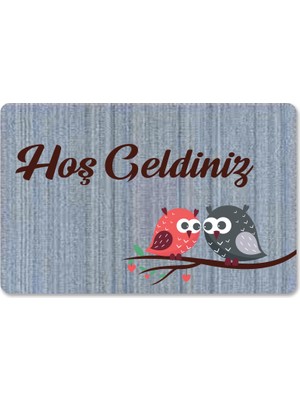 M&H Quality Dijital Baskılı Kapı Önü Paspas Çiçek Desenli Hoş Geldiniz Yazılır Ev Içi ve Dışı Banyo Mutfak Çocuk Odası Için kullanılabilir 45X70