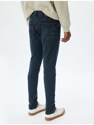 Koton Erkek Jean Pantolon 5WAM40079ID Indigo Stone