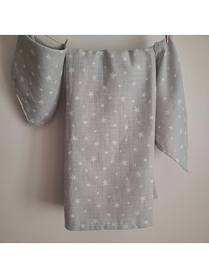 Dery Collection Müslin Bebek Örtüsü Ağız Bezi Salya Önlüğü