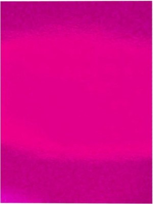 Bigibu Aynalı Metalik Metalize Fon Kartonu Pembe 50X70CM 5 Adet (Tek Renk)