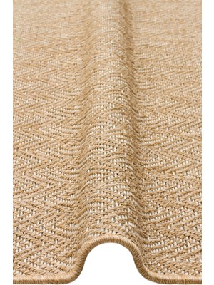 Carpetdocia Dream Iç ve Dış Mekan Kullanımına Uygun Kolay Temizlenebilir Sisal Görünümlü Halı 02 Natural Whıtexw