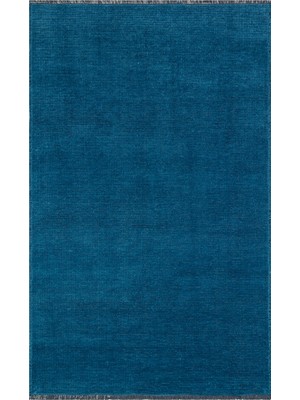 Carpetdocia Bali Yıkanabilir Oturma Odası Salon Koridor Antre Mutfak Kaymaz Pamuklu Kilim 01 Navy