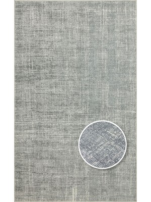 Carpetdocia Dakar Sade Desenli Oturma Odası Salon Koridor Antre Mutfak Modern Halı Plaın Grey