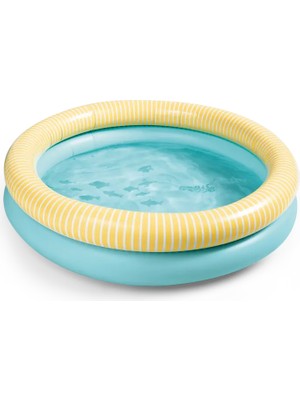 Quut Dippy Şişme Çocuk Yüzme Havuzu  Çap 80  Banana Blue 172710