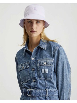 Calvin Klein Monogram Embro Bucket Hat Şapka