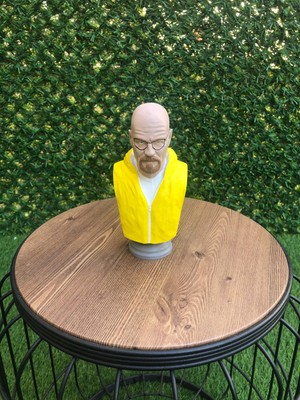 Work3d Walter White-Breaking Bad -Büst Figür Modeli 3D