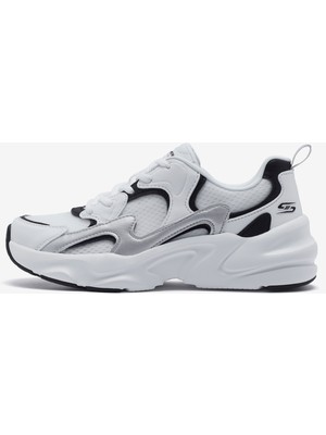 Skechers Bobs Bamina 2 - Tides Revitalized Kadın Beyaz Sneakers 117364 Wbks