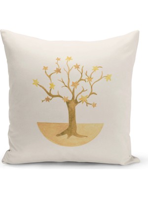 Bertille Home Vintage Serisi Çift Tarafı Dijital Baskılı Kırlent Kılıfı (Vintage Cushion Cover)