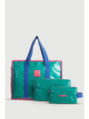 Huge Element Huge Strand Bag Green