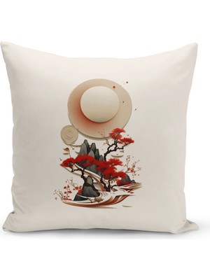 Bertille Home Vintage Serisi Çift Tarafı Dijital Baskılı Kırlent Kılıfı (Vintage Cushion Cover)