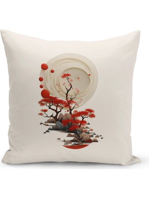 Bertille Home Vintage Serisi Çift Tarafı Dijital Baskılı Kırlent Kılıfı (Vintage Cushion Cover)