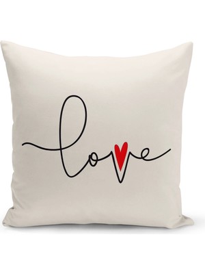 Bertille Home Vintage Serisi Çift Tarafı Dijital Baskılı Kırlent Kılıfı (Vintage Cushion Cover)