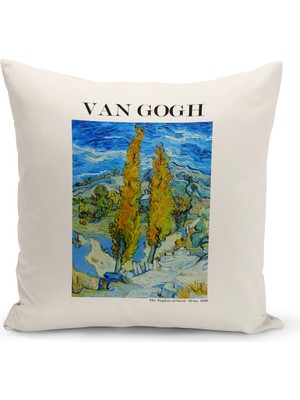 Bertille Home Sanat Serisi Çift Tarafı Dijital Baskılı Kırlent Kılıfı (Art Cushion Cover)