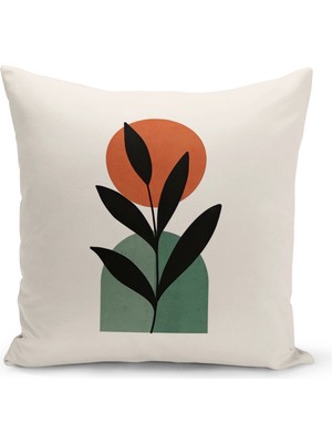 Bertille Home Minimalist  Serisi Çift Tarafı Dijital Baskılı Kırlent Kılıfı (Minimalist Cushion Cover)