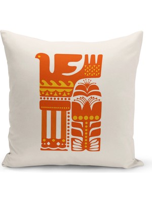 Bertille Home Minimalist  Serisi Çift Tarafı Dijital Baskılı Kırlent Kılıfı (Minimalist Cushion Cover)