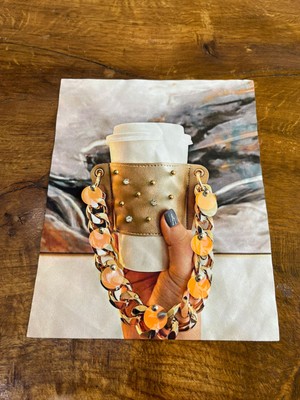 Gönülden Tasarım Zirkon Taşlı Pul Payetli Arma Dikiş Aplike 23X19 cm