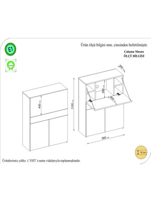 Alina Dizayn Marin    Çalışma   Masası    Safirmeşe