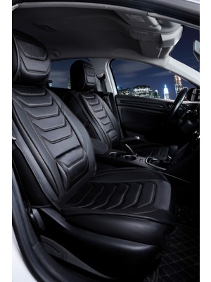 Kepmorpho 
honda Legend Lüx Oto Koltuk Kılıfı Ön Arka Takım Eagle Serisi Siyah
