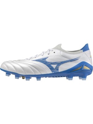 Mizuno Morelia Neo 4 Beta Japan Erkek Krampon Beyaz / Mavi