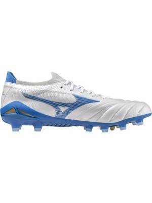 Mizuno Morelia Neo 4 Beta Japan Erkek Krampon Beyaz / Mavi