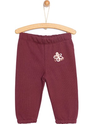 HelloBaby HelloBaby Basic Üç Iplik Baskılı Eşofman Alt Kız Bebek
