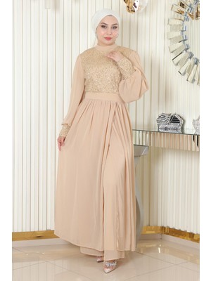 Missvalle Pulpayetli Şifon Takım Gold 19190