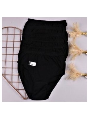 Tutku Kadın  Siyah Külot 6'lı