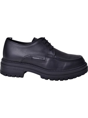 Mammamia Mammamia D24Ka-3160 Siyah Kadın Deri Ayakkabı