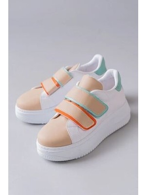 Sefayol Bellamy Multi Mat Deri Cırtlı Kadın Spor Ayakkabı