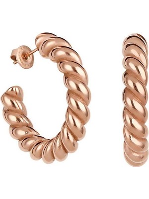 Daniel Klein DKJ.3.5006.3 Örme Rose Kadın Küpe