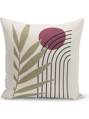 Bertille Home Minimalist  Serisi Çift Tarafı Dijital Baskılı Kırlent Kılıfı (Minimalist Cushion Cover)