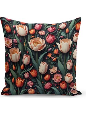 Bertille Home Klasik Serisi Çift Tarafı Dijital Baskılı Kırlent Kılıfı (Classic Cushion Cover)