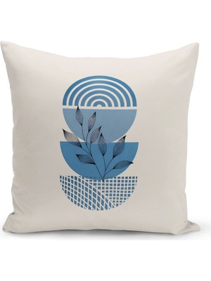 Bertille Home Minimalist  Serisi Çift Tarafı Dijital Baskılı Kırlent Kılıfı (Minimalist Cushion Cover)