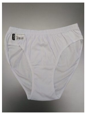 Tutku Kadın Düz Renkli Ara Beden Kalın Lastikli Bato Külot 6'lı Paket