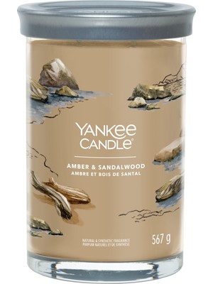 Yankee Candle Amber & Sandalwood Tumbler Büyük Mum