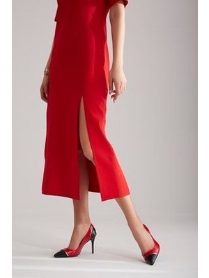 Ayakkabı Prensi Kadın Kırmızı Stiletto