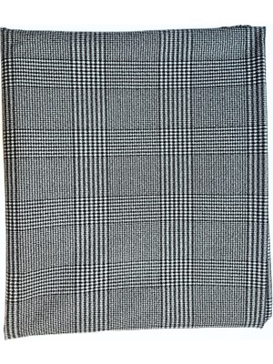 Atilla Tekstil Ekose Desenli Parça Gabardin Kumaş - Likralı - (120 cm x 130 Cm) - 450 Gr/m