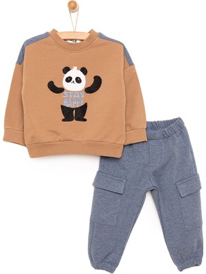 Babyz Cool Boy Erkek Sweatshirt-Pantolon Erkek Bebek