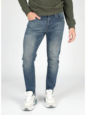 Lee Cooper London Normal Bel Dar Konik Kesim Daralan Paça Raymond Raw Age Erkek Jean Pantolon