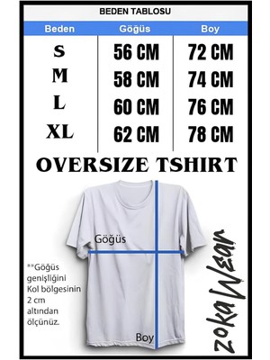 Zoka Wear Unisex Bol Kalıp Gül ve Silah Tasarım Baskılı Tişört