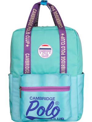 Cambridge Polo Club American Chic Çok Gözlü Unisex Çocuk Ilkokul Çantası