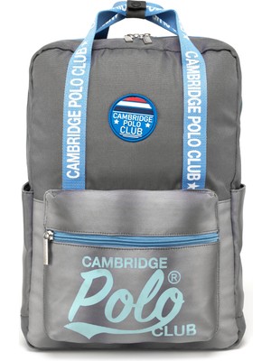 Cambridge Polo Club American Chic Çok Gözlü Unisex Çocuk Ilkokul Çantası