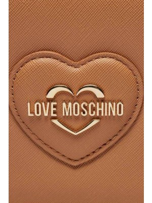 Love Moschino Deri Logolu Zincir Askılı Çanta Bayan Çanta JC4268PP0IKL0226