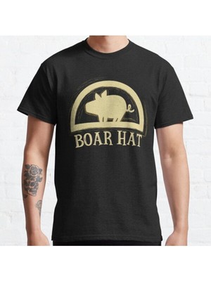 Zoka Wear Bol Kalıp The Seven Deadly Sins (Boar Hat Sign) Tasarım Baskılı T-Shirt