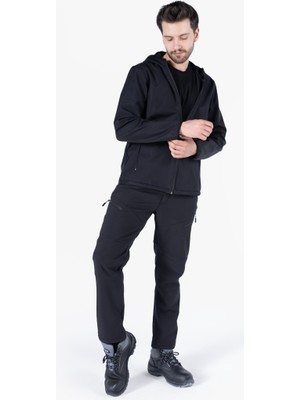 Owl Kapüşonlu Softshell Mont