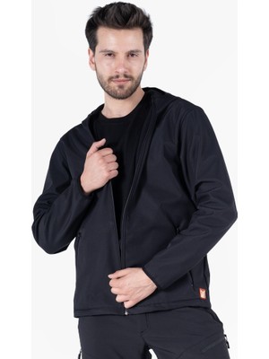 Owl Kapüşonlu Softshell Mont