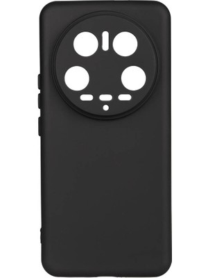 Gökmen Aksesuar Xiaomi Mi 14 Ultra Kılıf Zore Biye Silikon-Siyah