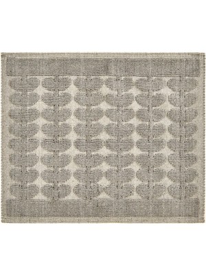 Evidea Soft Folium 2'li Banyo Paspası - Gri - 60X100 cm + 50X60 cm