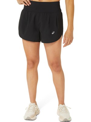 Asics Road 3.5In Short Kadın Siyah Beyaz Şort 2012C965-001
